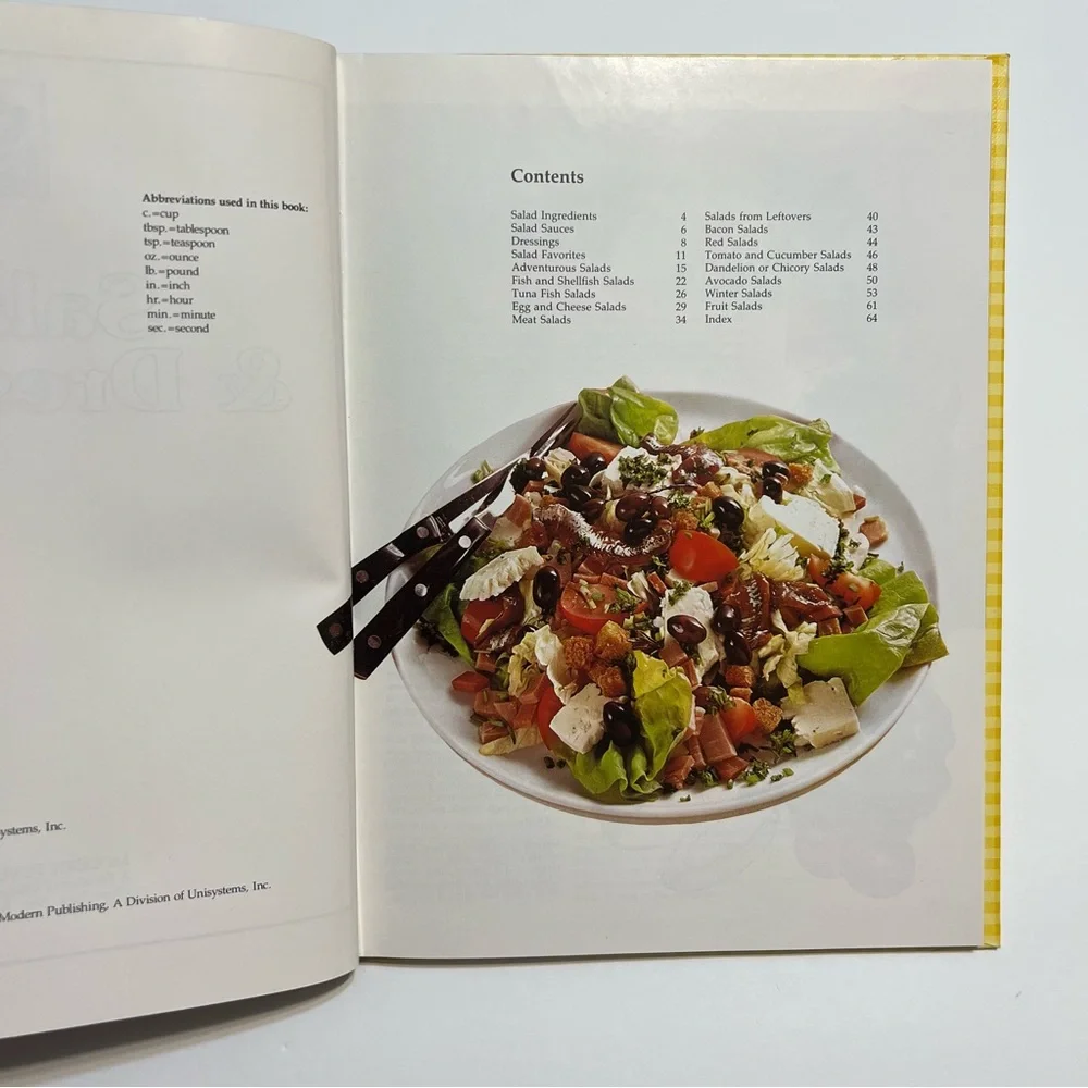 Modern Publishing salads dressings
